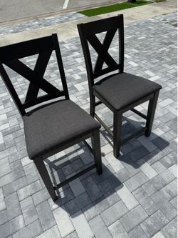 Modern Counter Height Bar Stools Set of 2