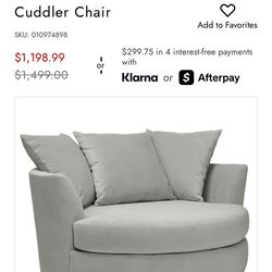 Z Gallerie Cuddler