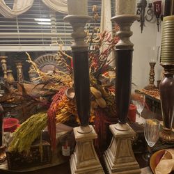 Beautiful Set Of Candle Holders 