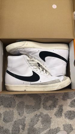 Nike Blazer Mid High-Top Sneakers White Black