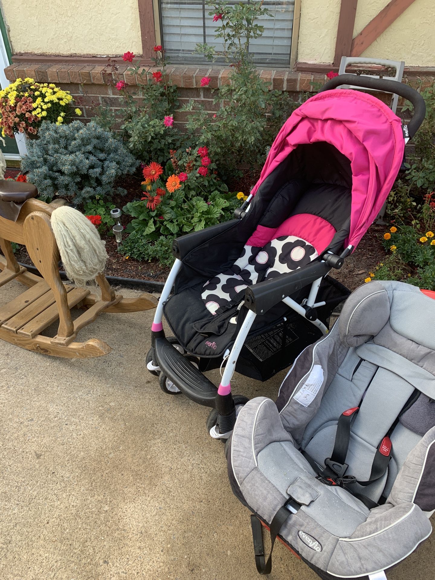 Stroller and car seat