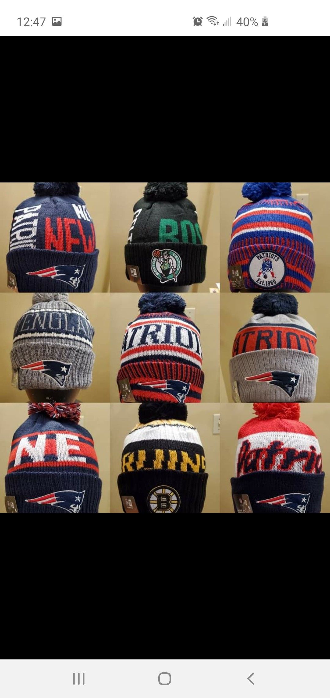 NEW ERA PATRIOTS POST SEASON SUPER SALE! IT IS STILL WINTER SEASON!