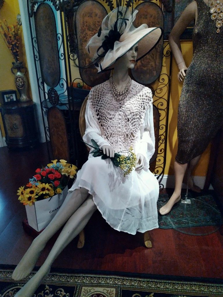 Free People Crochet Dress (Tunic). Size M