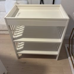 Baby Changing Table White
