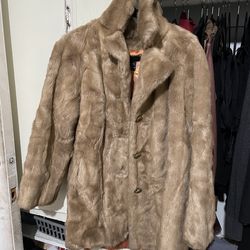 Fur coat Made in England