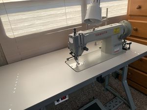 Photo Yamaha industrial sewing machine servo motor walking foot