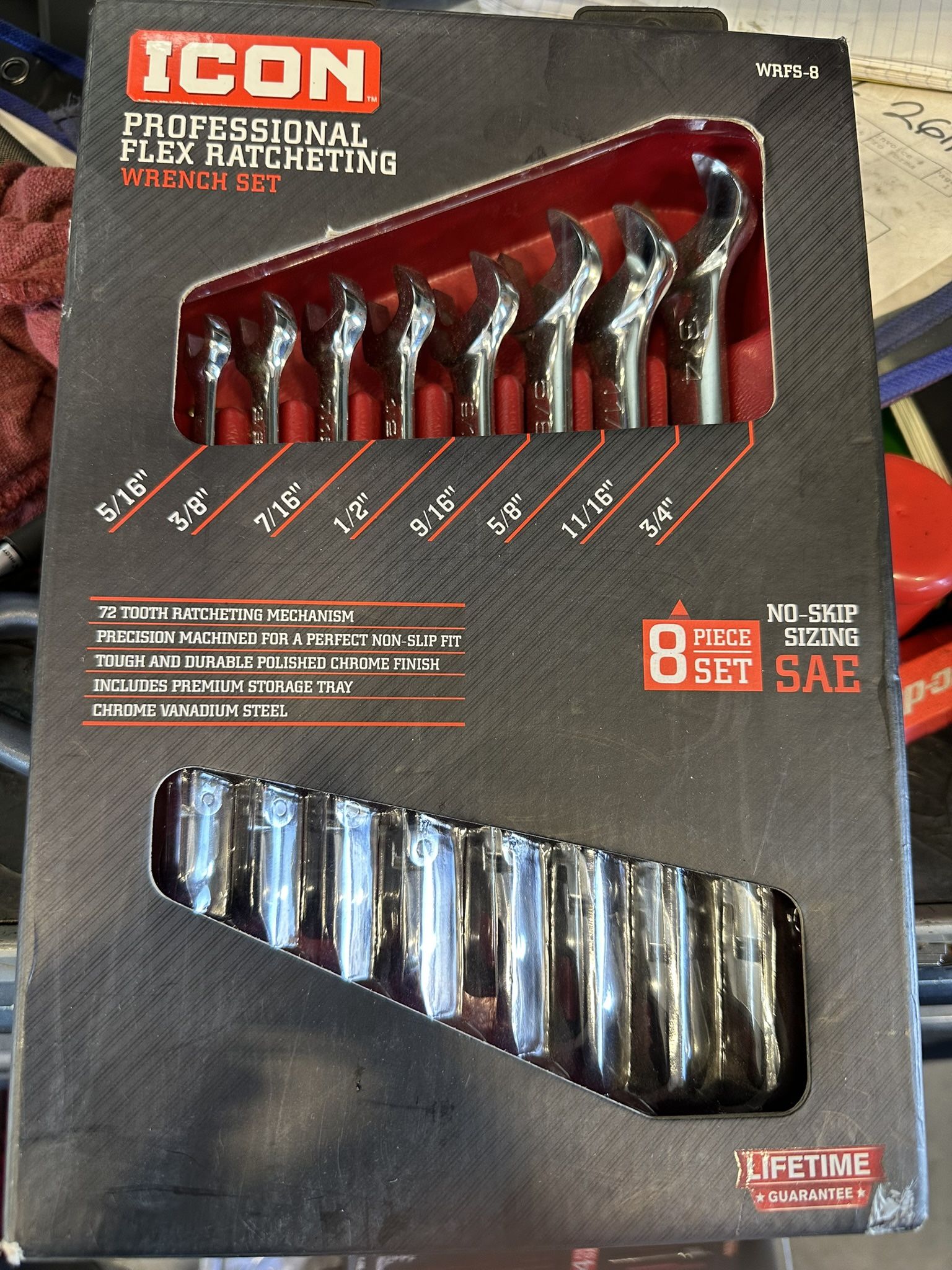 ICON RATCHET WRENCHES (NEW)
