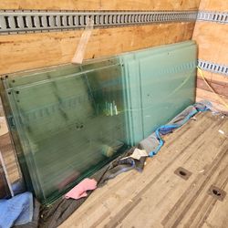 8.5' X 37" X 1/2" Thick Glass Sheets
