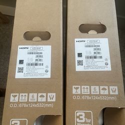 2 Brand New ASUS 27” IPS Gaming Monitor (100Hz, 1ms) – NEVER USED