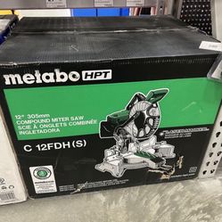 Metabo Dual Compound Miter Saw 12 Inch 