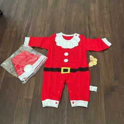 0-3month Baby Christmas Outfit