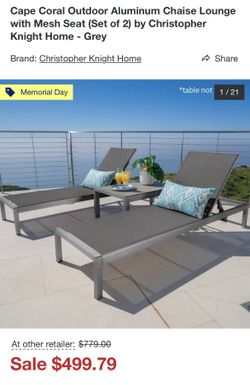 Lounge Chairs Set Of Two