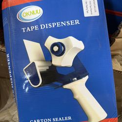2" Inch Wide Heavy Duty Tape Dispenser Gun - Lightweight Ergonomic Industrial Gun for Shipping, Moving, Carton and Box Sealing