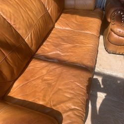Used Leather, Sofa, Love Seat and Ottoman