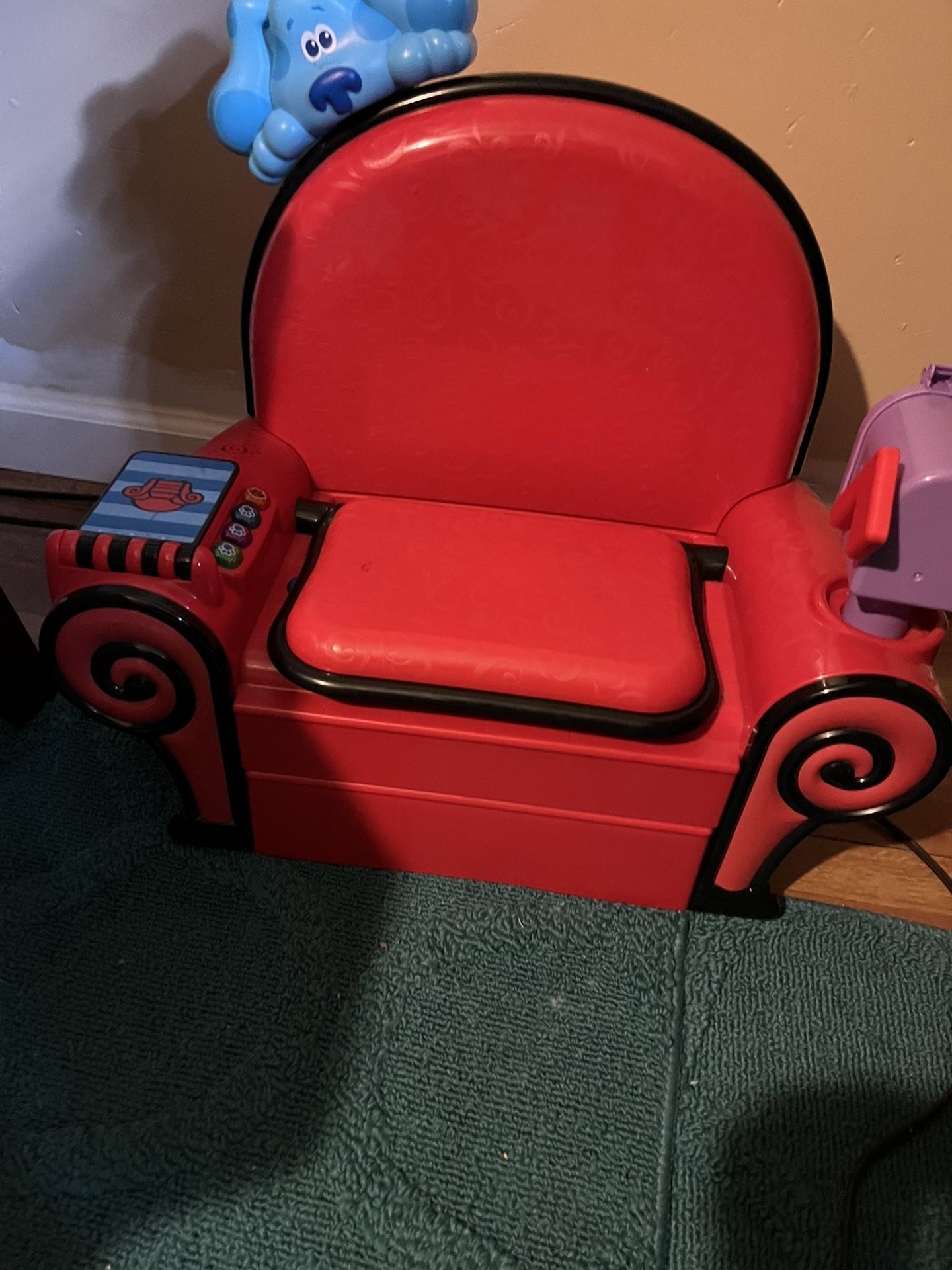 Blues Clues Storage And Talking Chair