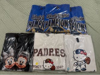Dodgers raiders & padres sweater  $50 each