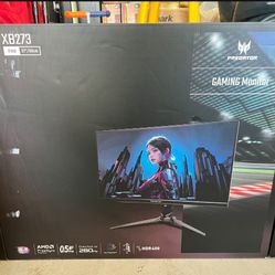 BRAND NEW IN BOX !Acer Predator 27”  Full HD (1920 x 1080) IPS Gaming Monitor, 280Hz Refresh Rate with AMD FreeSync Premium Technology, XB273 Zbmiiprx