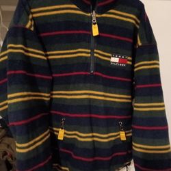Vintage Tommy Hilfiger Reversible Nylon Jacket 