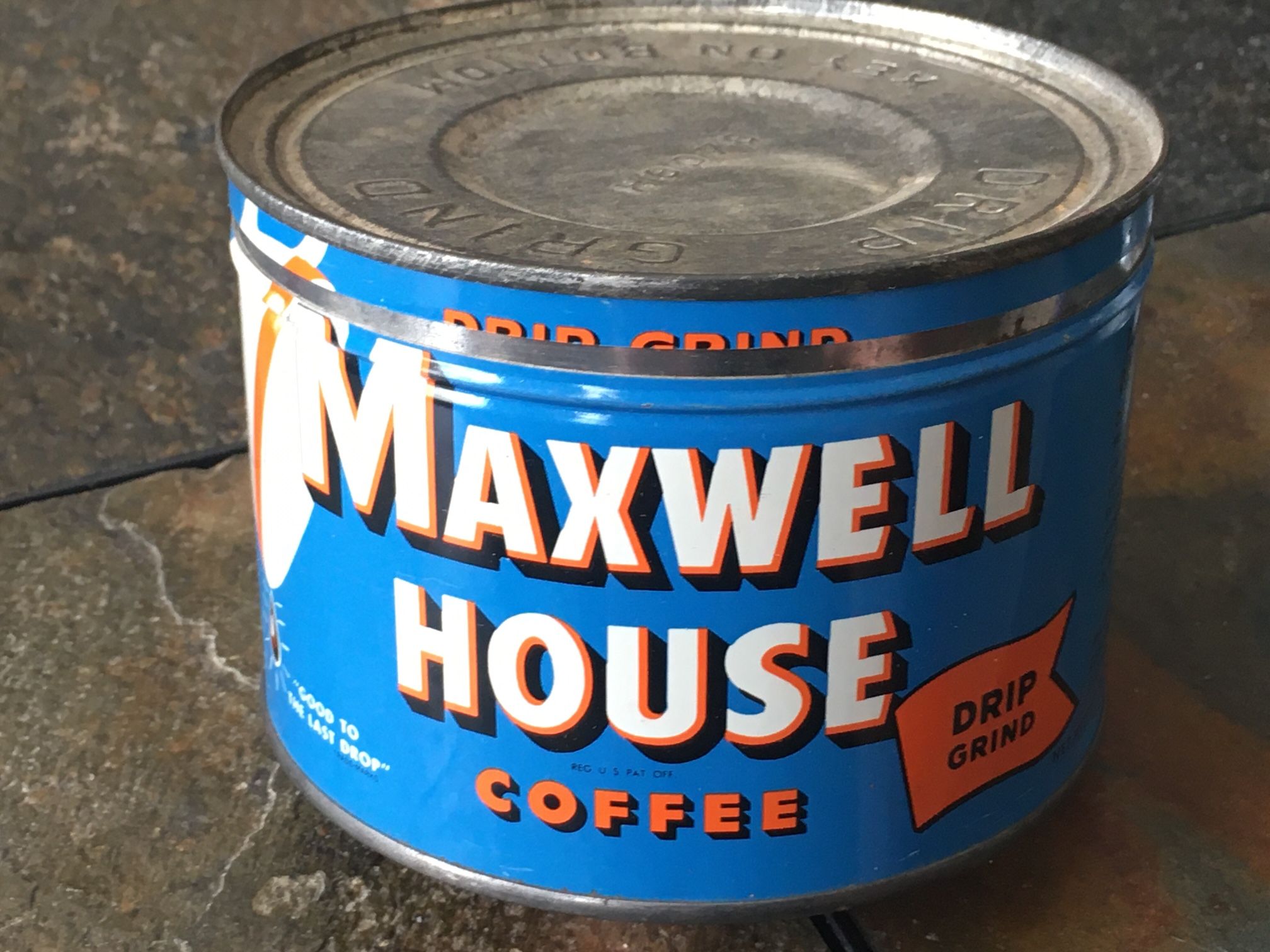 Vintage Maxwell House Coffee Tin