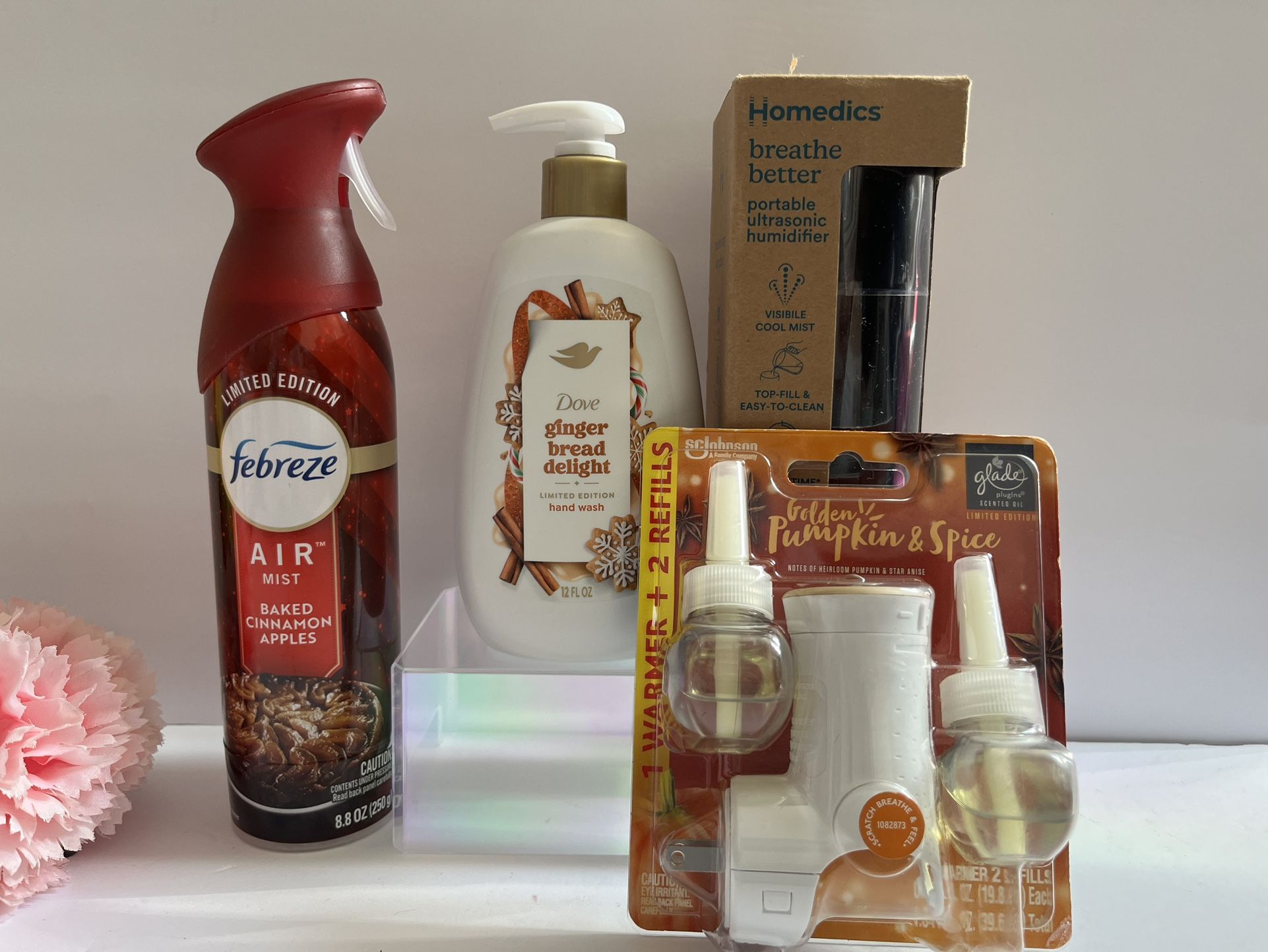 ๐ Cozy Fall Essentials Bundle โ Dove, Glade, Febreze & Humidifier โ NEW