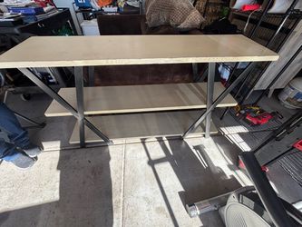 Console Table with Lower Shelf