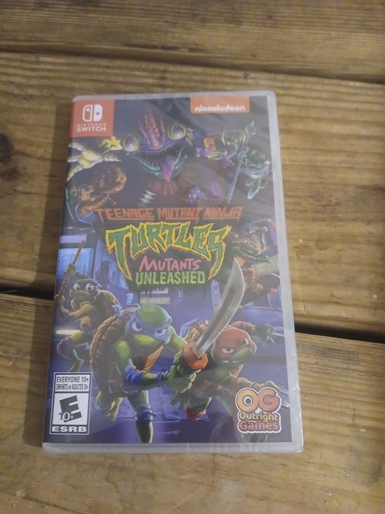 Brand new Teenage Mutant Ninja Turtles: Mutants Unleashed For Switch