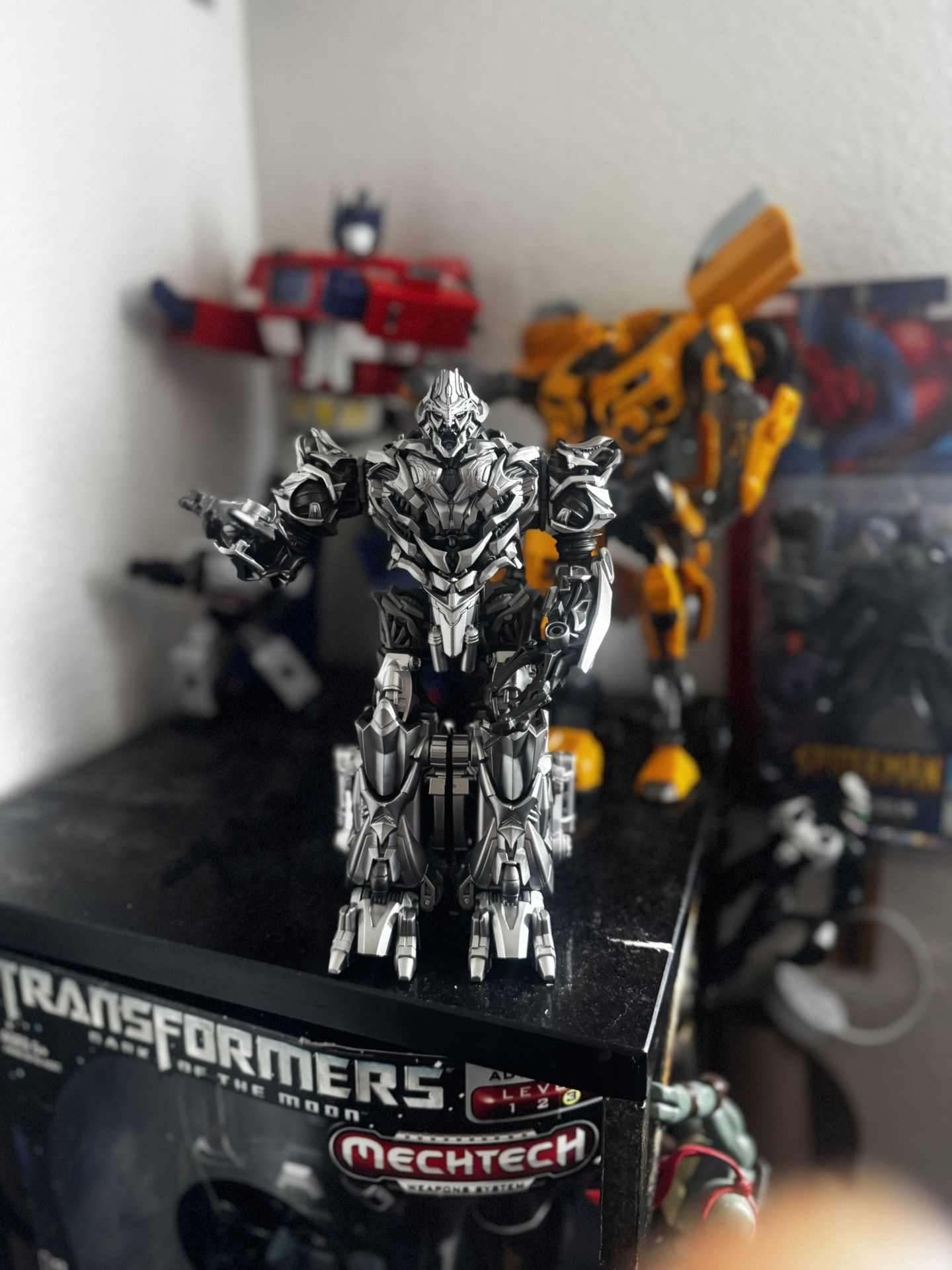 Hasbro Transformers Toys Studio Series 54 Voyager Class Movie 1 Megatron 7” in