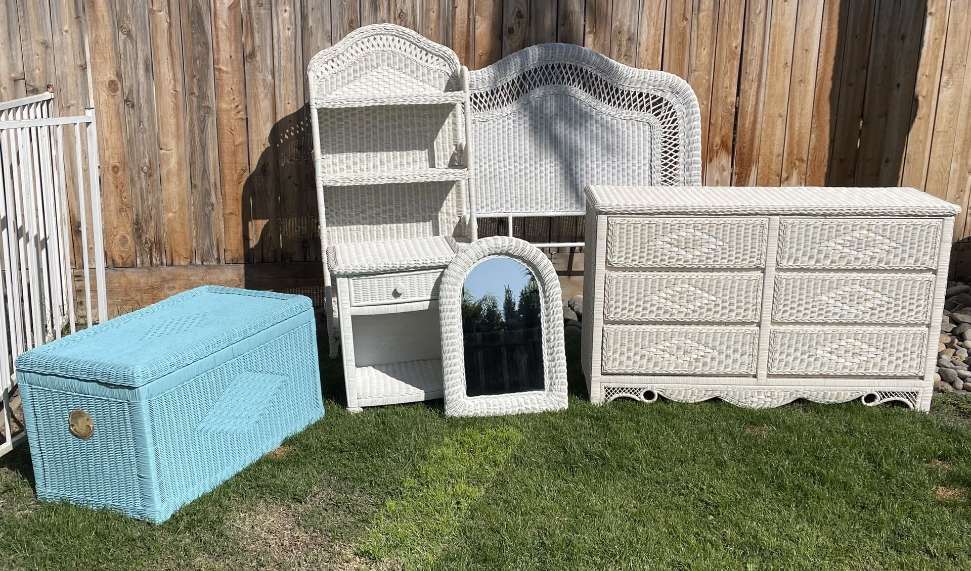 Wicker Furniture Set