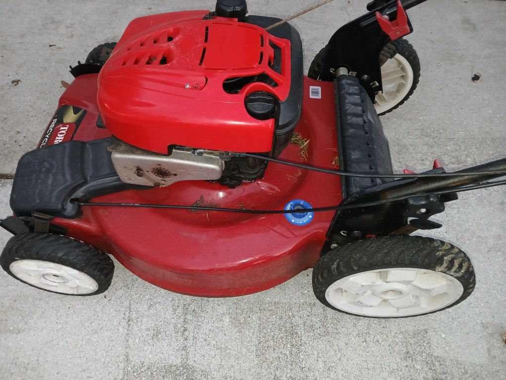 Toro Self Propelled Mower