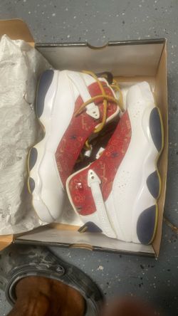 Jordan 6 Rings Red White Blue