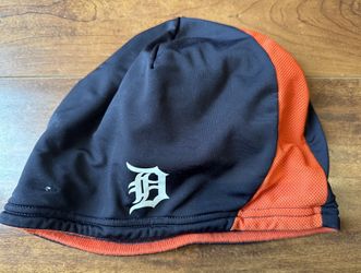 Detroit Tigers authentic skull/beanie cap