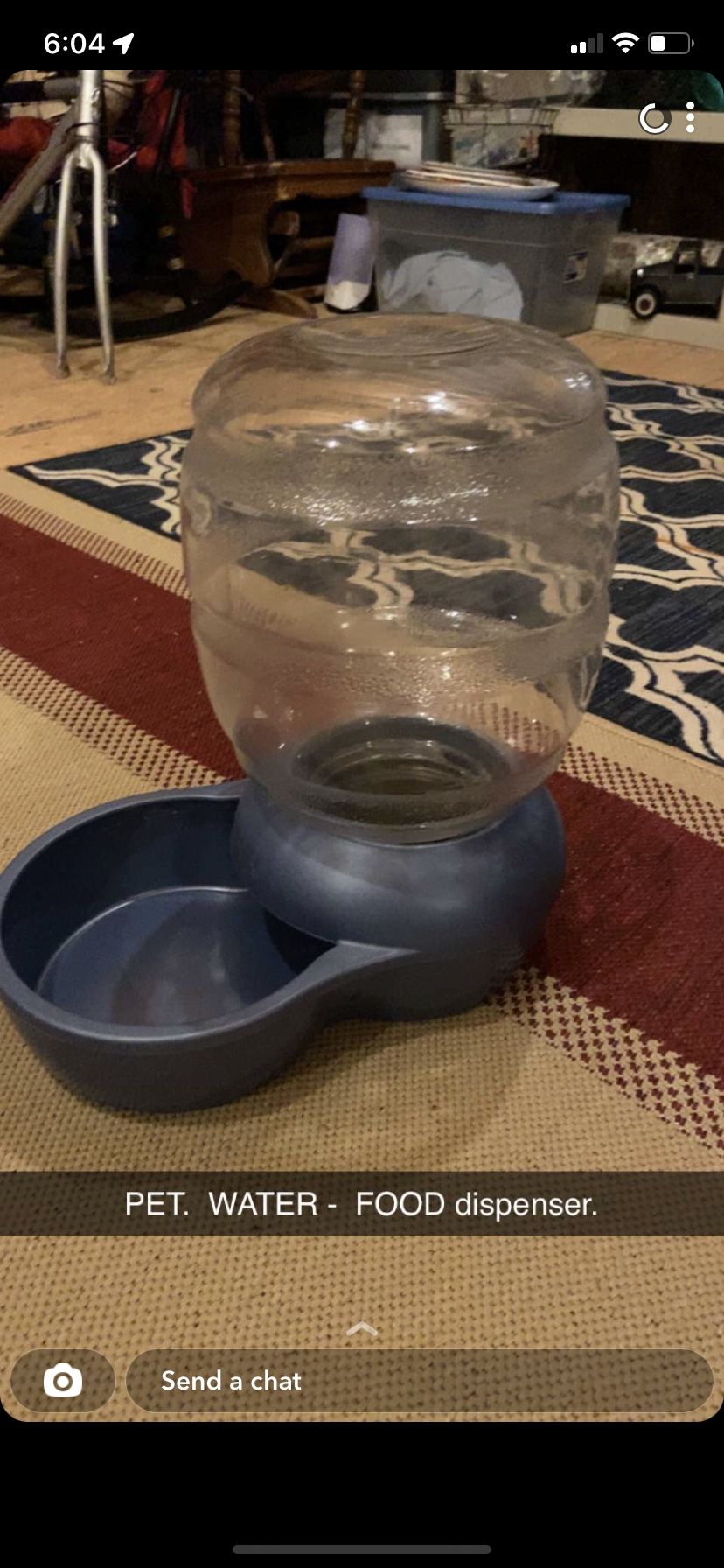 Food/water dispenser for pets