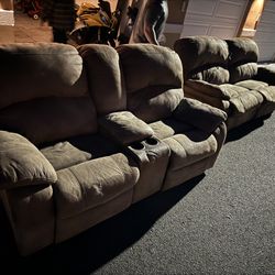 Pair Of Reclining Couches