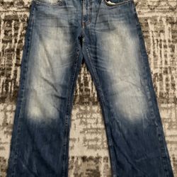 Black Horse Denim Pants