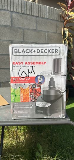 Food Processor and Vegetable Chopper, Stainless Steel Blade