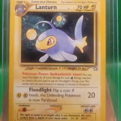Lanturn 38/111 Neo Genesis Set Uncommon Pokemon Card - LP