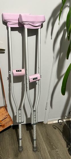 Adult Basic Crutches, LF, 250 LBS Weight Capacity
