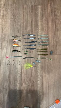Fishing lures soft plastics