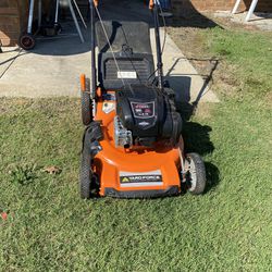 Yard Forced Lawn Mower With Bag  Self Propelled Doesn’t Work 