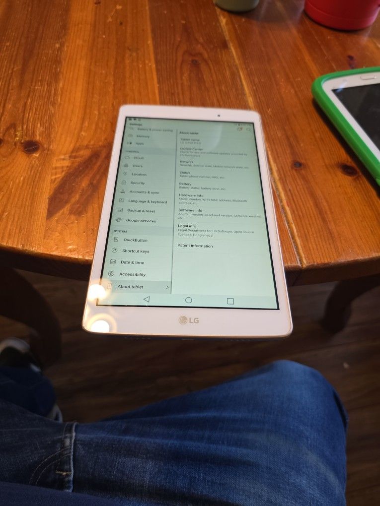 Tablet LG Pad X