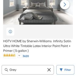 Sherwin Williams Super Paint Grey Brook 