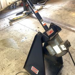Ammco on car brake lathe