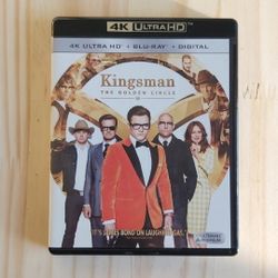 4K UHD Kingsman The Golden Circle + Blu-ray