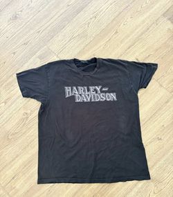 Black Harley Davidson T
