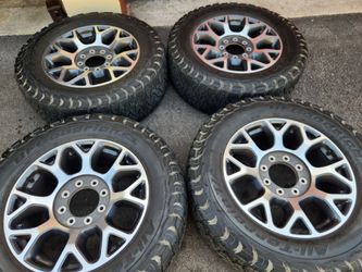 20" ford f250 factory wheels and tires
