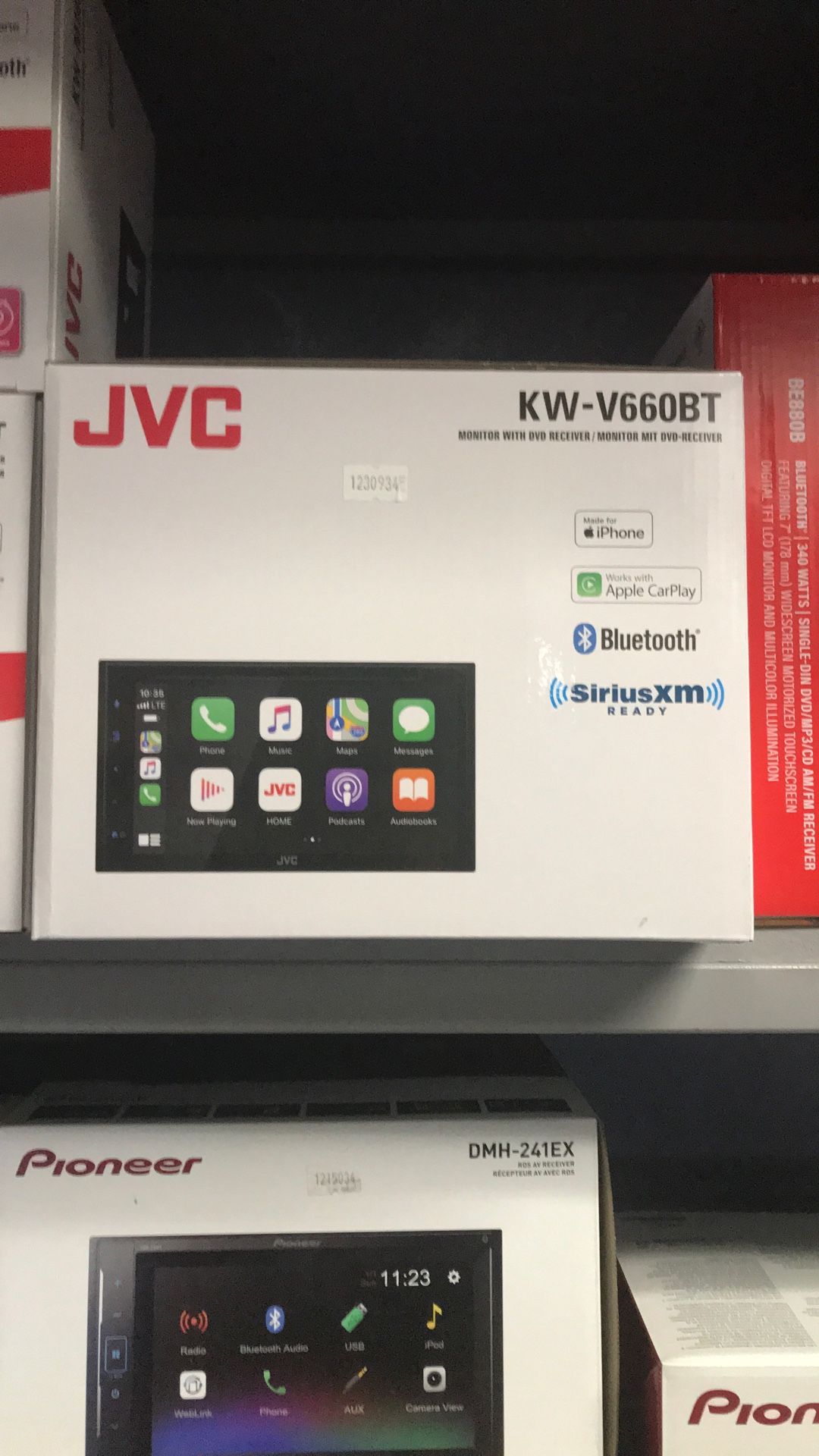 Jvc Kw-v660bt On Sale Today For 369.99