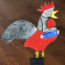 Rooster/folk art