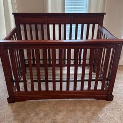 Cherry Colored Crib