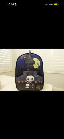 Loungefly Pop Nightmare Before Christmas Jack Skellington House Mini Backpack