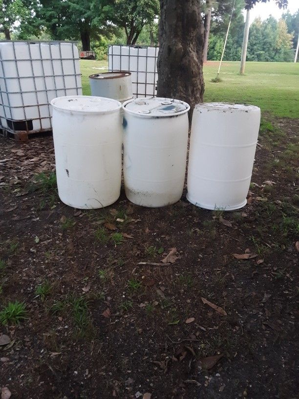 Plastic Barrels